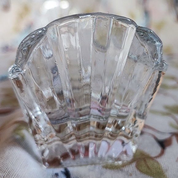 Crystal Cracker Tray Shell Design Clear Crystal Serving Dish Presentation - Picture 3 of 14